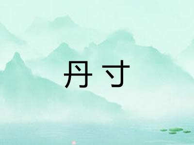 丹寸