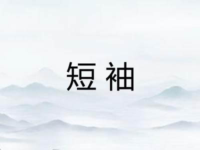 短袖