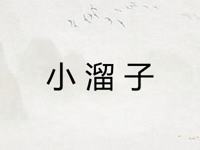 小溜子