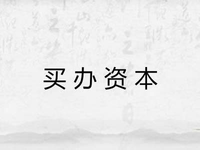 买办资本