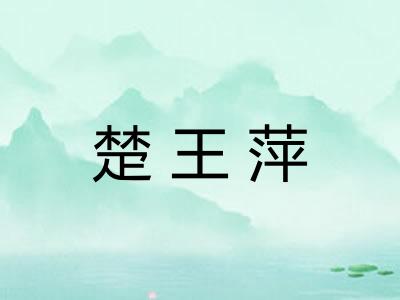 楚王萍
