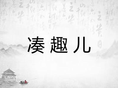 凑趣儿