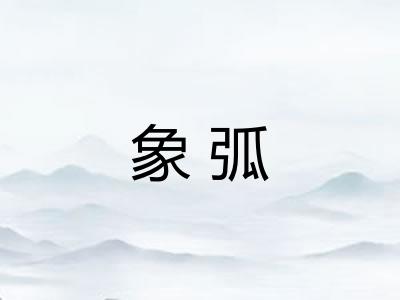 象弧