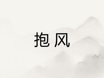 抱风