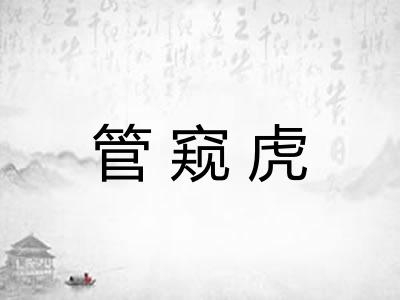 管窥虎