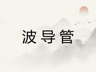 波导管