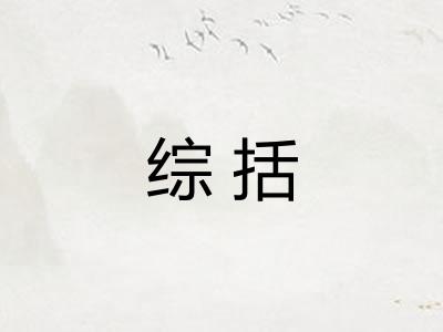 综括