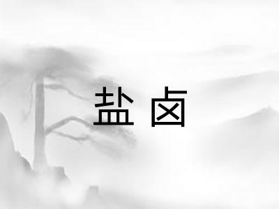 盐卤