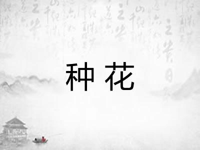 种花
