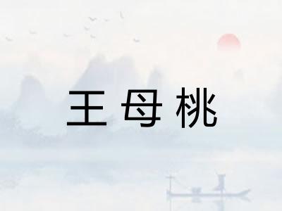 王母桃