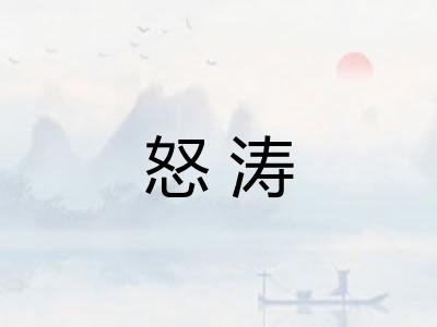 怒涛