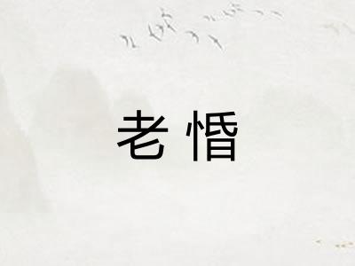 老惛