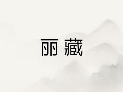 丽藏