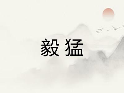 毅猛