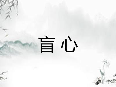 盲心