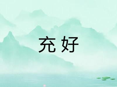 充好