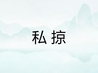 私掠