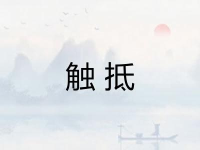 触抵