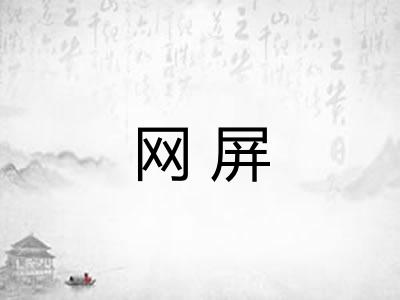 网屏