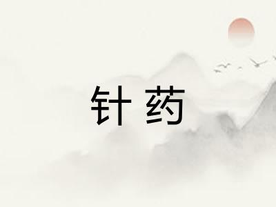 针药