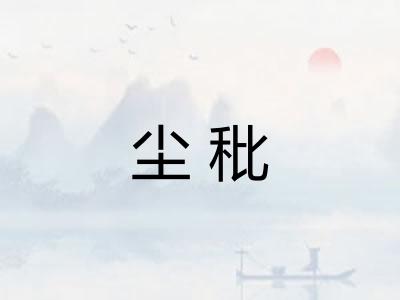 尘秕