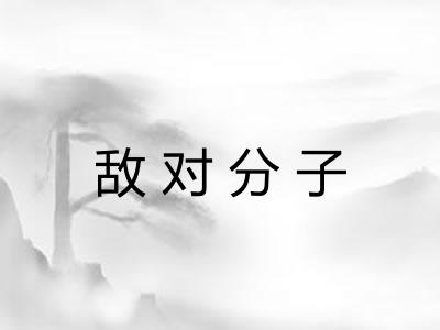 敌对分子