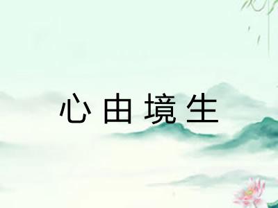 心由境生