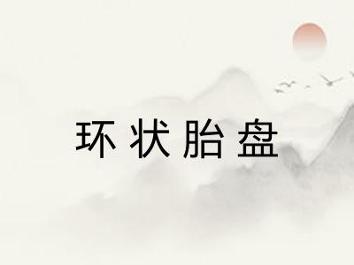 环状胎盘