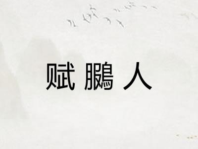 赋鵩人