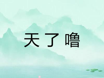 天了噜