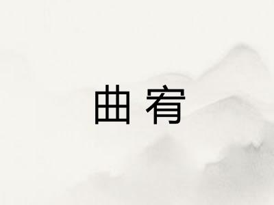 曲宥