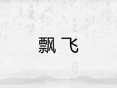 飘飞