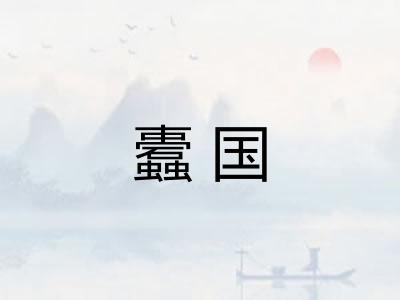 蠹国