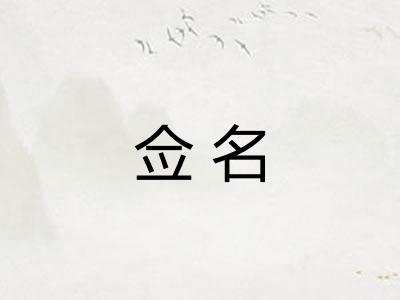 佥名