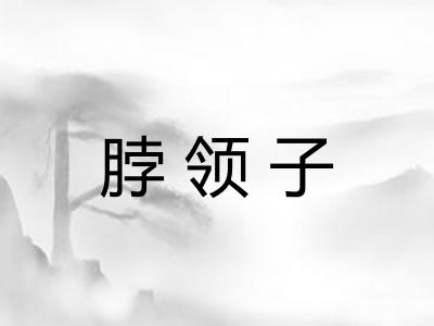 脖领子