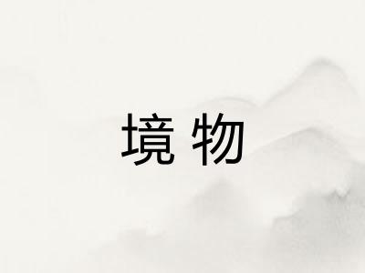 境物