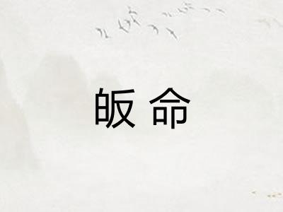 皈命