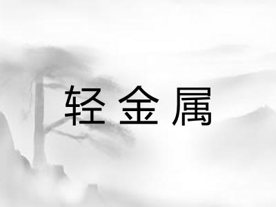 轻金属