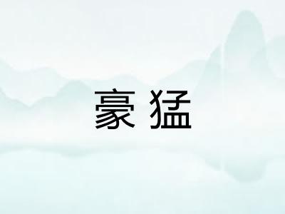 豪猛