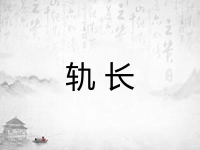 轨长