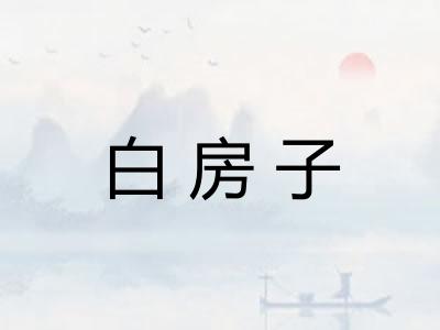 白房子