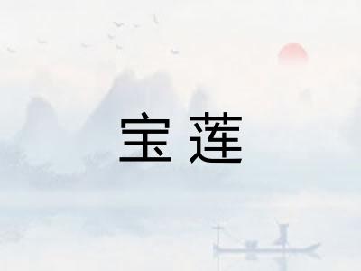 宝莲