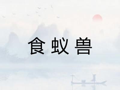 食蚁兽