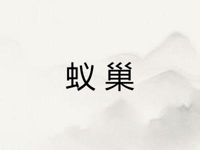 蚁巢