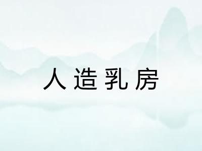 人造乳房
