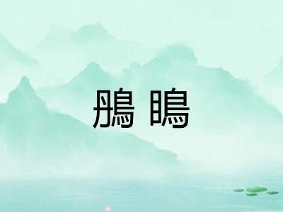 鴅瞗