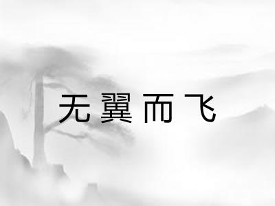 无翼而飞
