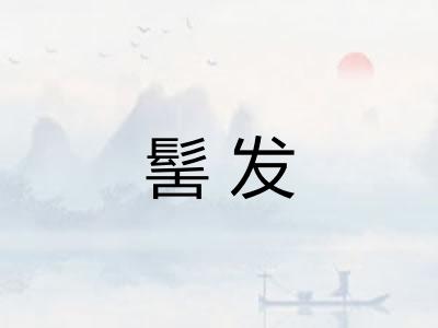 髺发