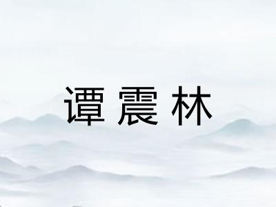谭震林