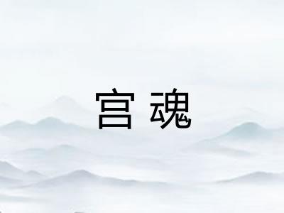 宫魂